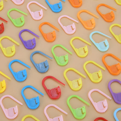 Safety Pins Set in 10 Vibrant Colors for Sewing and DIY - Smarsty