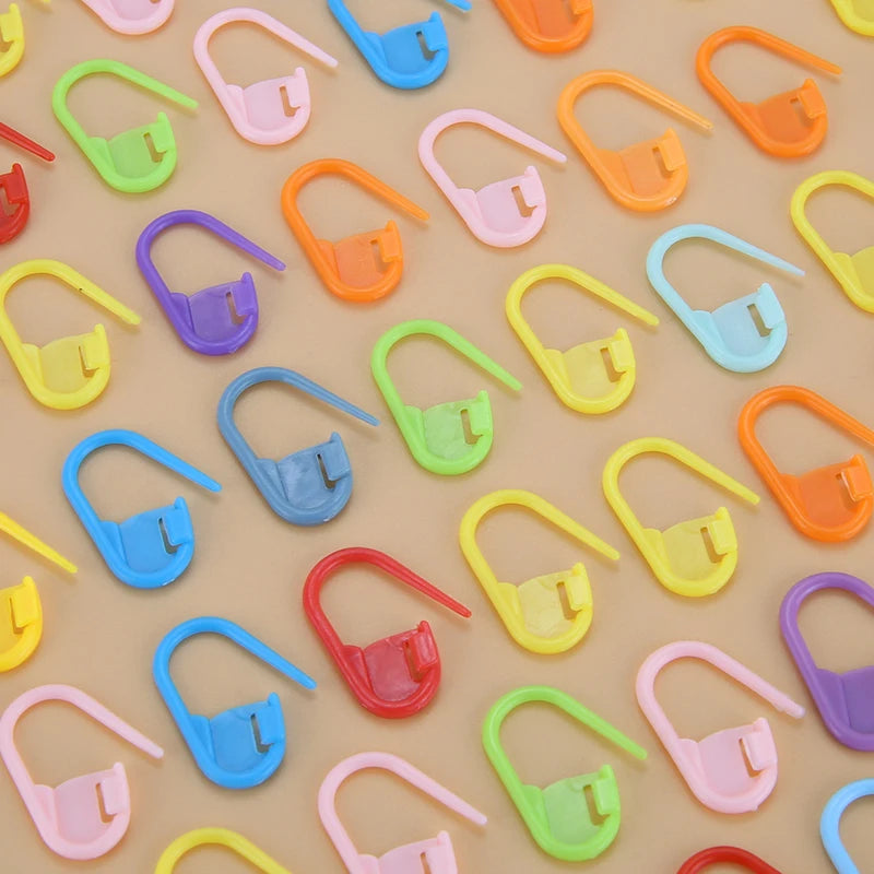 Safety Pins Set in 10 Vibrant Colors for Sewing and DIY - Smarsty