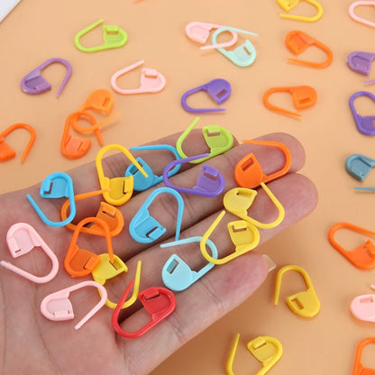 Safety Pins Set in 10 Vibrant Colors for Sewing and DIY - Smarsty