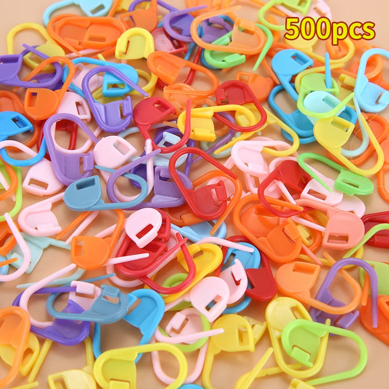 Safety Pins Set in 10 Vibrant Colors for Sewing and DIY - Smarsty