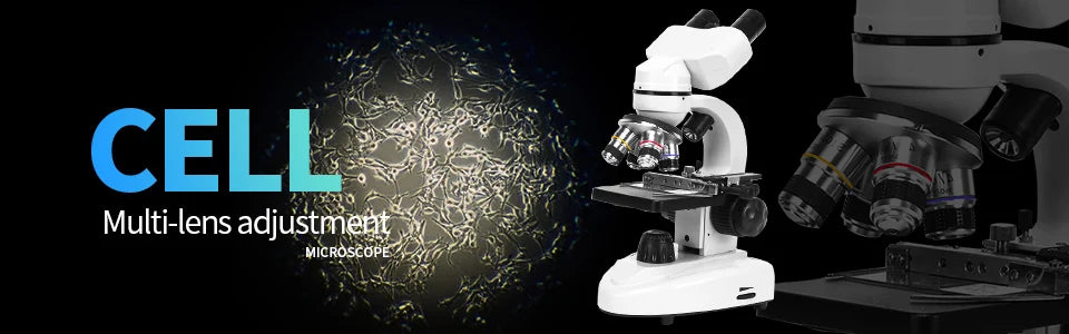 Digital Microscope 1080P LCD Display with Built-In Lights - Smarsty