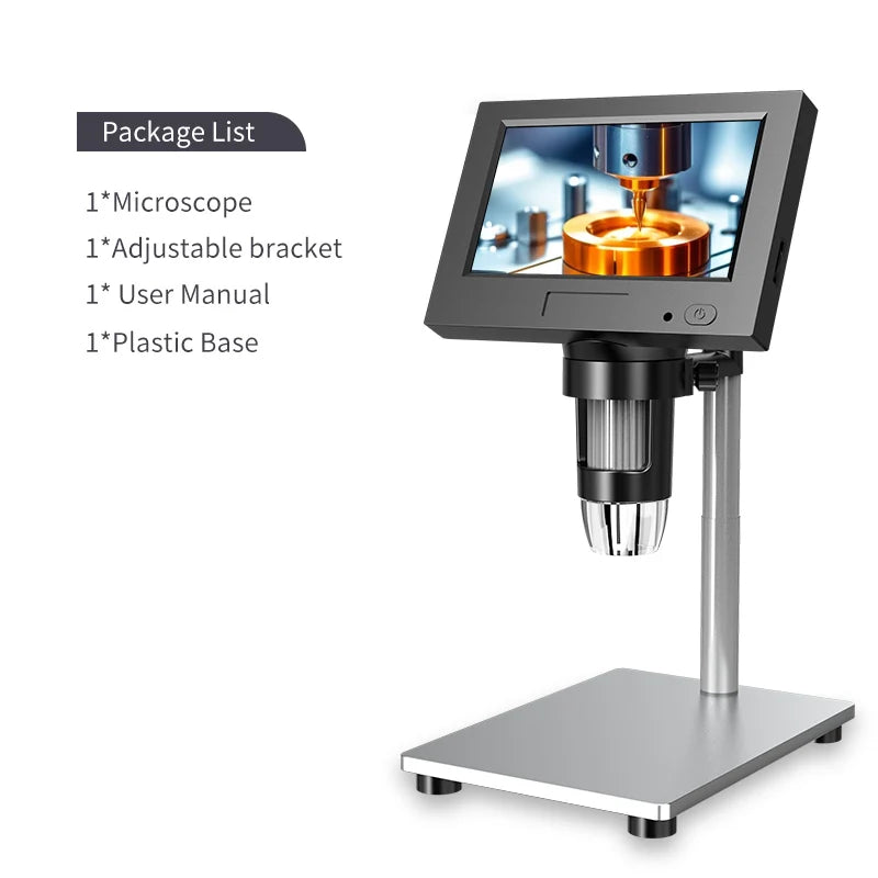 4.3 Inch Digital Microscope With 1000X Zoom For Precision Repairs - Smarsty