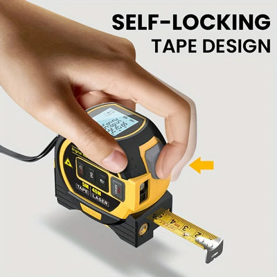 High Precision 3 In 1 Laser Tape Measure - Smarsty