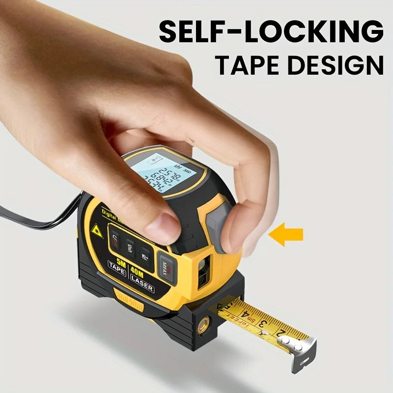 High Precision 3 In 1 Laser Tape Measure - Smarsty