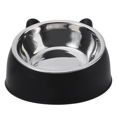 Stainless Steel Cat Bowl with Inclined Design for Easy Feeding - Smarsty