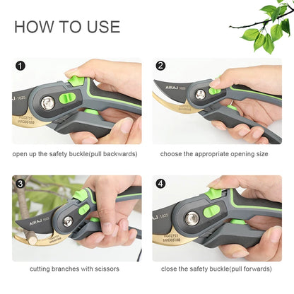 Ergonomic Garden Pruning Shears for Effortless Cutting - Smarsty