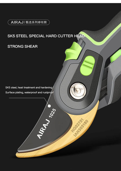 Ergonomic Garden Pruning Shears for Effortless Cutting - Smarsty
