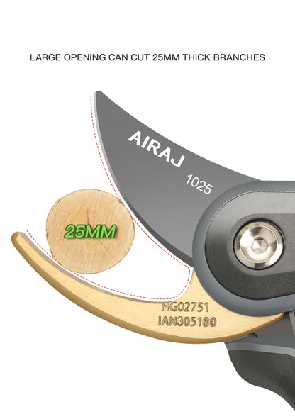 Ergonomic Garden Pruning Shears for Effortless Cutting - Smarsty