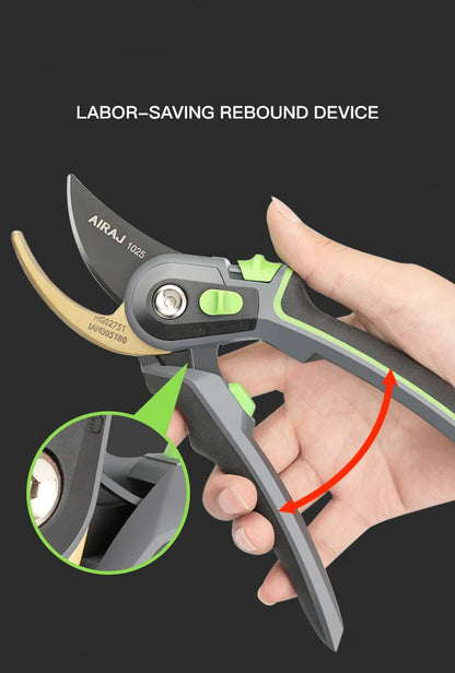 Ergonomic Garden Pruning Shears for Effortless Cutting - Smarsty