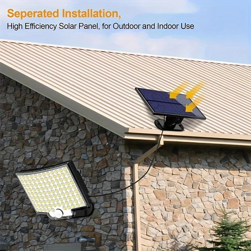 3 Modes Waterproof Solar Motion Sensor Lights - Smarsty