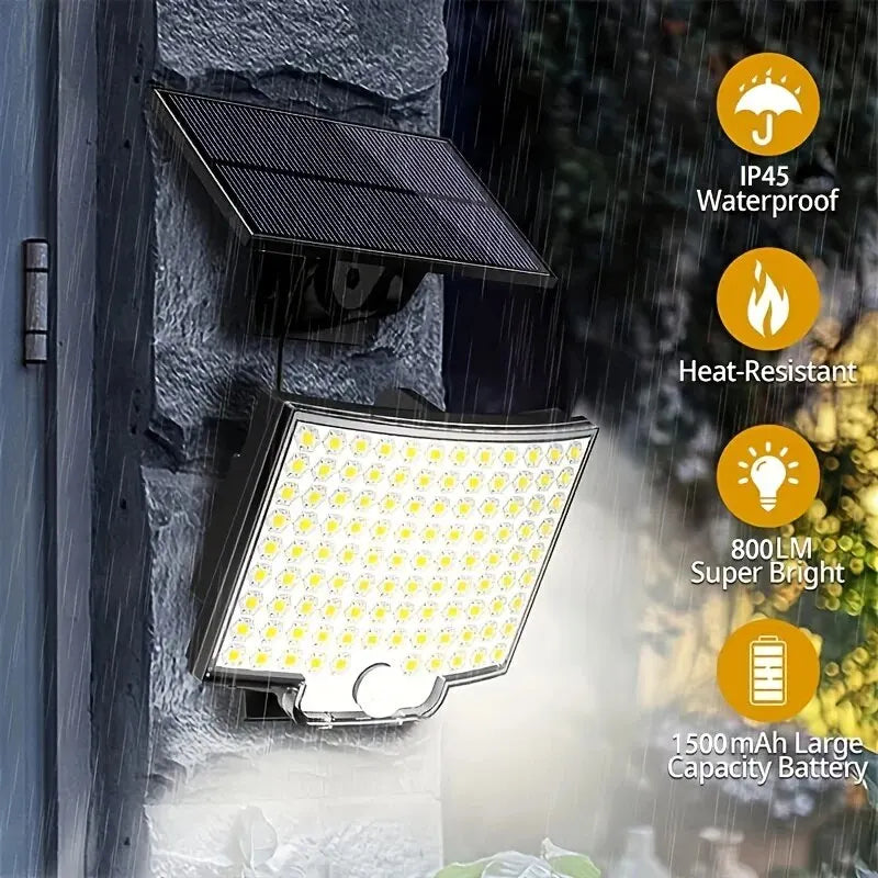 3 Modes Waterproof Solar Motion Sensor Lights - Smarsty