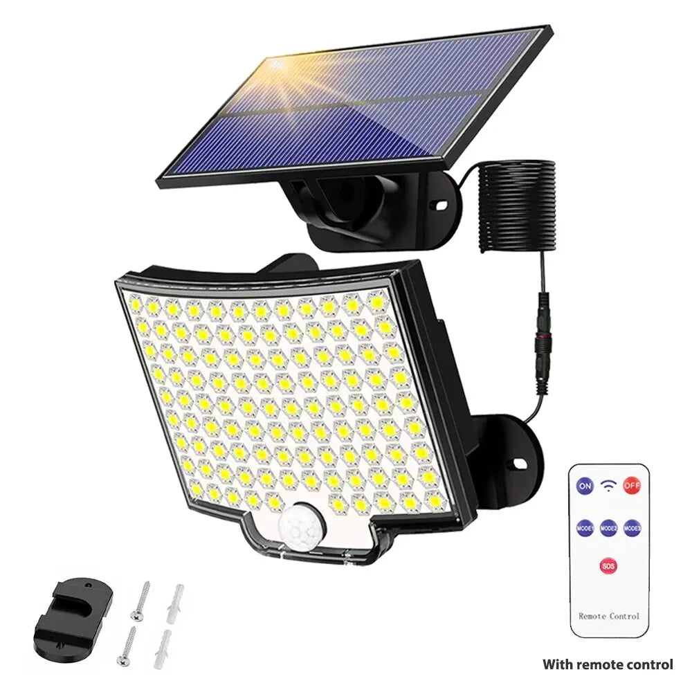 3 Modes Waterproof Solar Motion Sensor Lights - Smarsty
