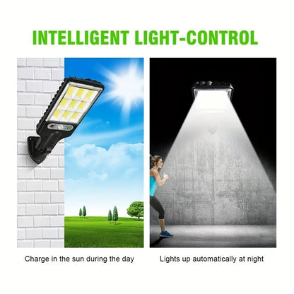 108 COB Solar Sensor Street Lamp with Remote Control - Smarsty
