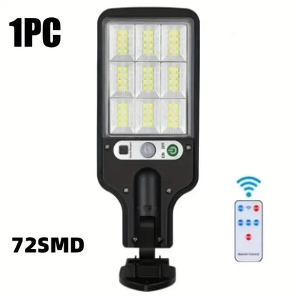 108 COB Solar Sensor Street Lamp with Remote Control - Smarsty