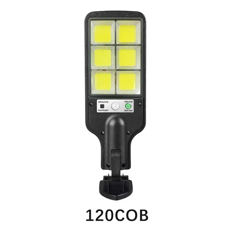 108 COB Solar Sensor Street Lamp with Remote Control - Smarsty