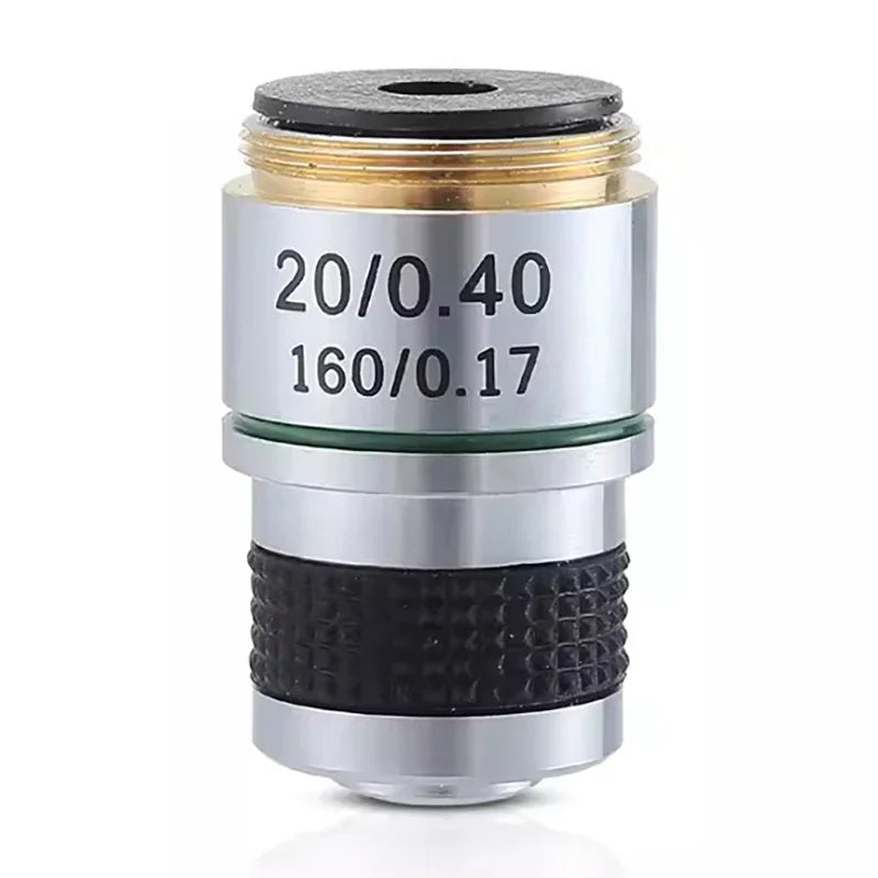 Durable Biological Microscope Achromatic Objective Lens 500X Magnification - Smarsty
