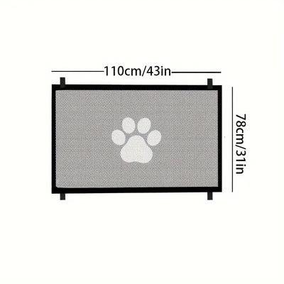 Portable Dog Net Door for Safe Pet Isolation - Smarsty