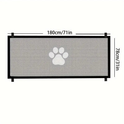 Portable Dog Net Door for Safe Pet Isolation - Smarsty