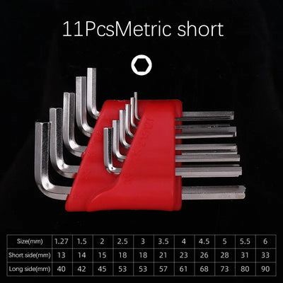 Compact 5 Pcs Allen Wrench Set for Easy Carry - Smarsty