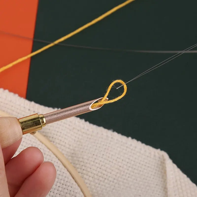 LMDZ 11 Piece Punch Needle Embroidery Kit for DIY Crafts - Smarsty