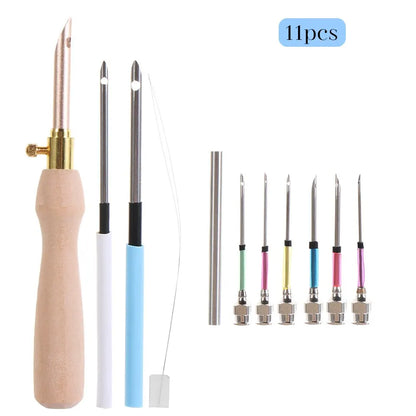 LMDZ 11 Piece Punch Needle Embroidery Kit for DIY Crafts - Smarsty