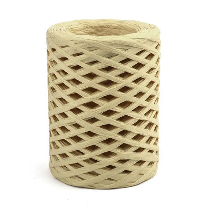 Natural Raffia Straw Yarn for Eco-Friendly Knitting - Smarsty