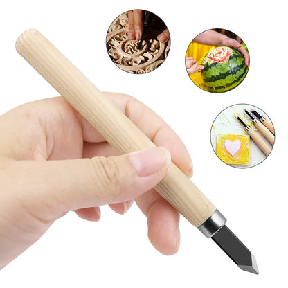 12pcs Professional Wood Carving Chisel Set for Precision Crafting - Smarsty