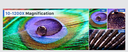 TOMLOV DM9 Pro HDMI Digital Microscope with 16MP Clarity - Smarsty