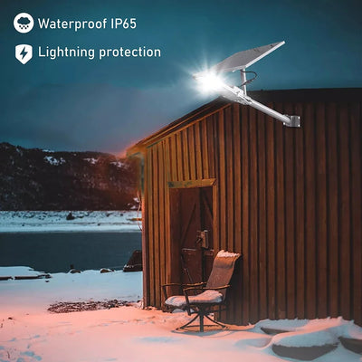 200W Solar Street Light with Automatic Dusk to Dawn Feature - Smarsty