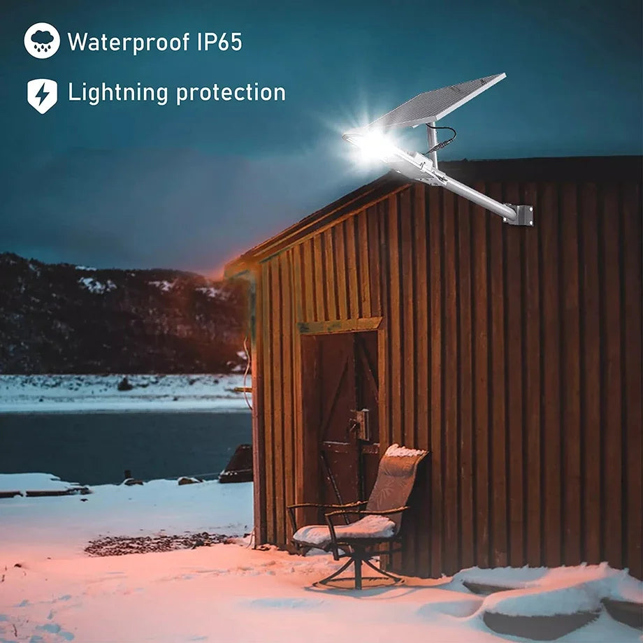 200W Solar Street Light with Automatic Dusk to Dawn Feature - Smarsty