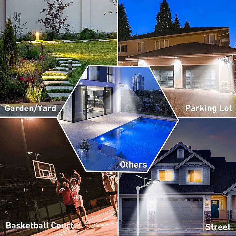 200W Solar Street Light with Automatic Dusk to Dawn Feature - Smarsty
