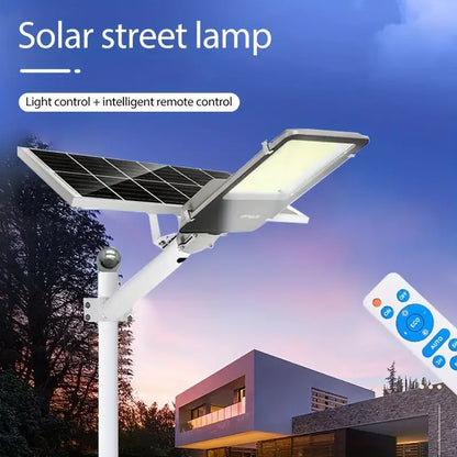 200W Solar Street Light with Automatic Dusk to Dawn Feature - Smarsty
