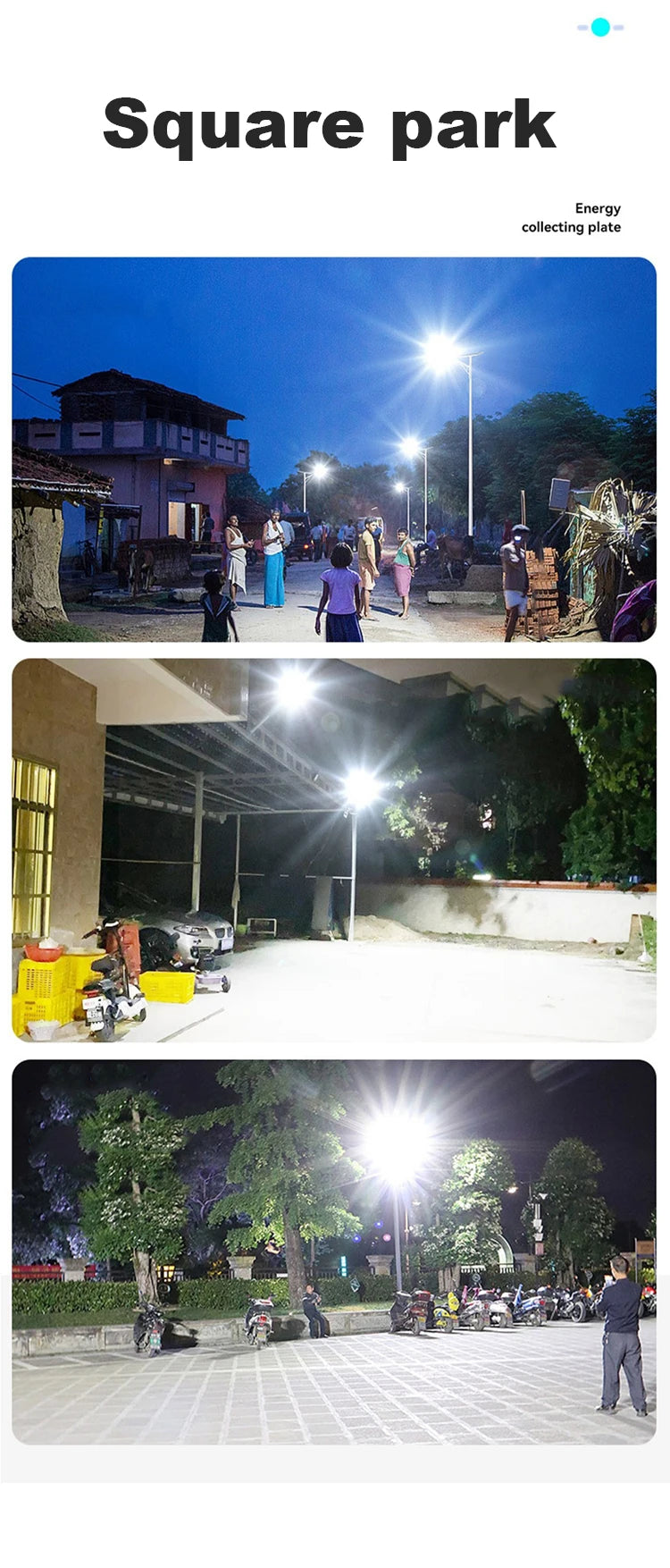 200W Solar Street Light with Automatic Dusk to Dawn Feature - Smarsty