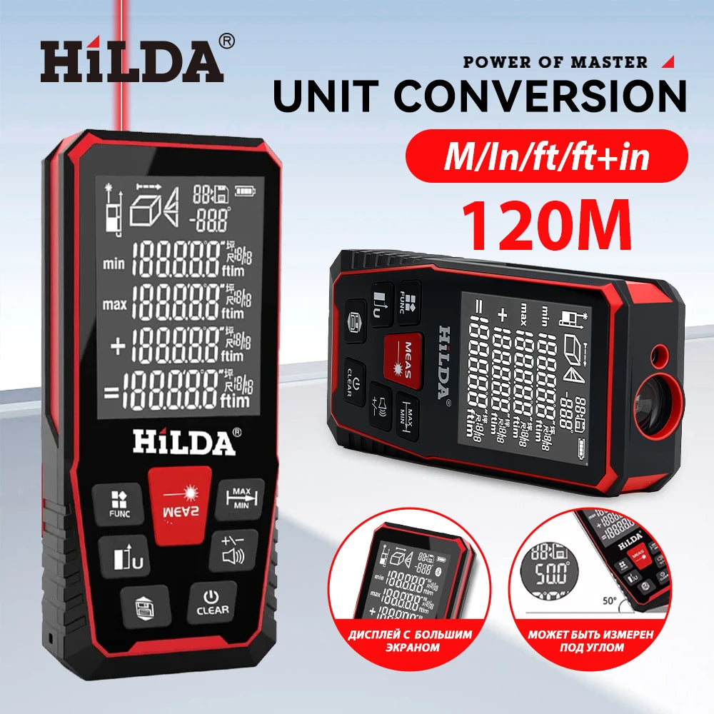 HILDA Professional Laser Rangefinder for Accurate Distance Measurement - Smarsty
