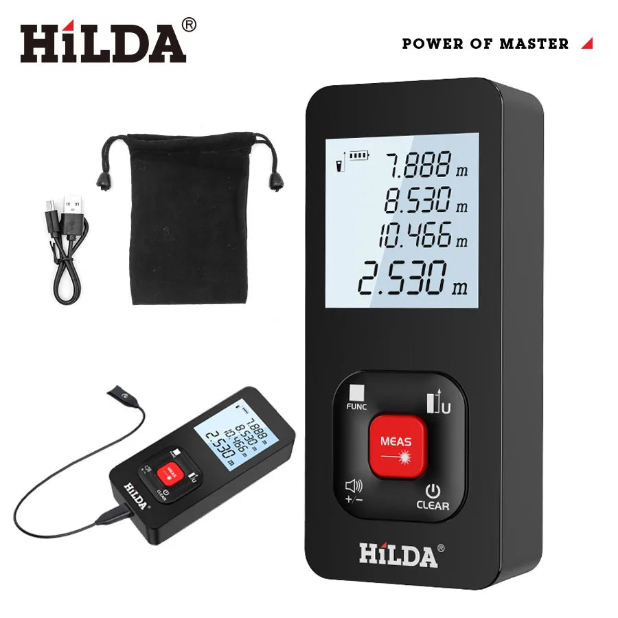 HILDA Professional Laser Rangefinder for Accurate Distance Measurement - Smarsty