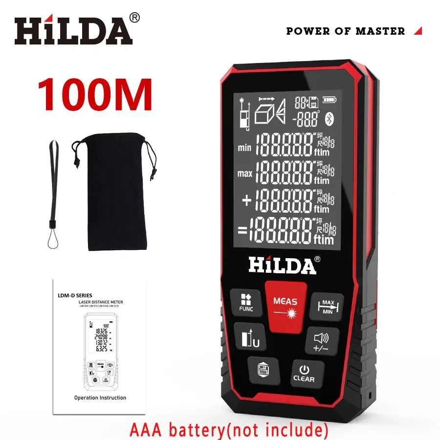 HILDA Professional Laser Rangefinder for Accurate Distance Measurement - Smarsty
