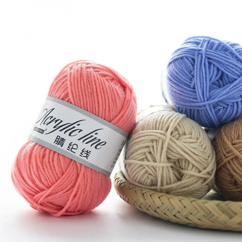 Multicolor Yarn Starter Kit for Beginners Knitting and Crocheting - Smarsty
