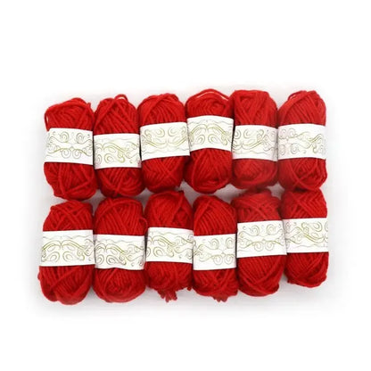 Multicolor Yarn Starter Kit for Beginners Knitting and Crocheting - Smarsty