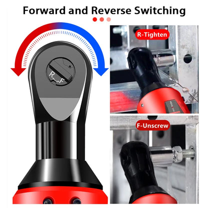 Cordless Electric Impact Wrench with 350N.m Torque - Smarsty