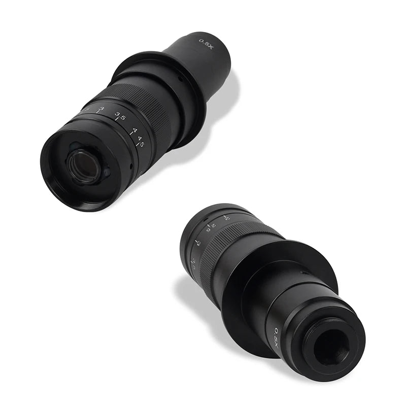 Adjustable 180X Zoom C Mount Lens for Video Microscopes - Smarsty