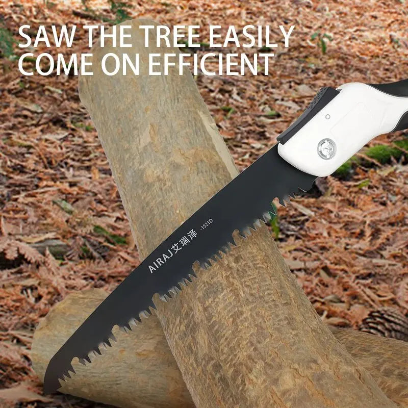AIRAJ Woodworking Folding Saw for Easy Camp Cutting - Smarsty