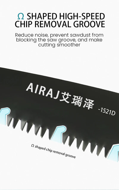 AIRAJ Woodworking Folding Saw for Easy Camp Cutting - Smarsty