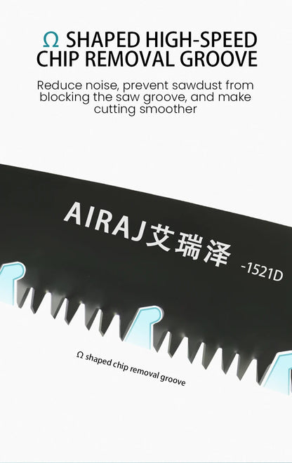 AIRAJ Woodworking Folding Saw for Easy Camp Cutting - Smarsty