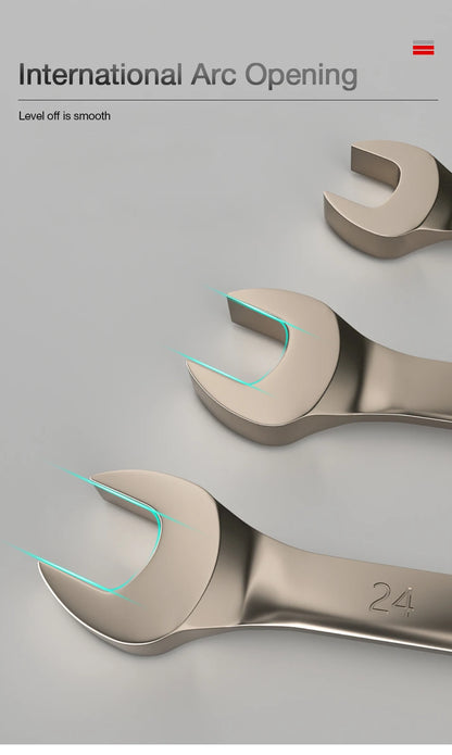 Flexible Golden Ratchet Wrench for Easy Car Repairs - Smarsty