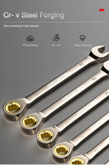 Flexible Universal Ratchet Wrench for Easy Car Repairs - Smarsty