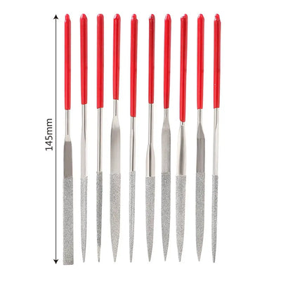 Diamond Mini Needle File Set for Precision Crafting - Smarsty