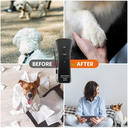 Ultrasonic Dog Trainer Device for Effective Bark Control - Smarsty