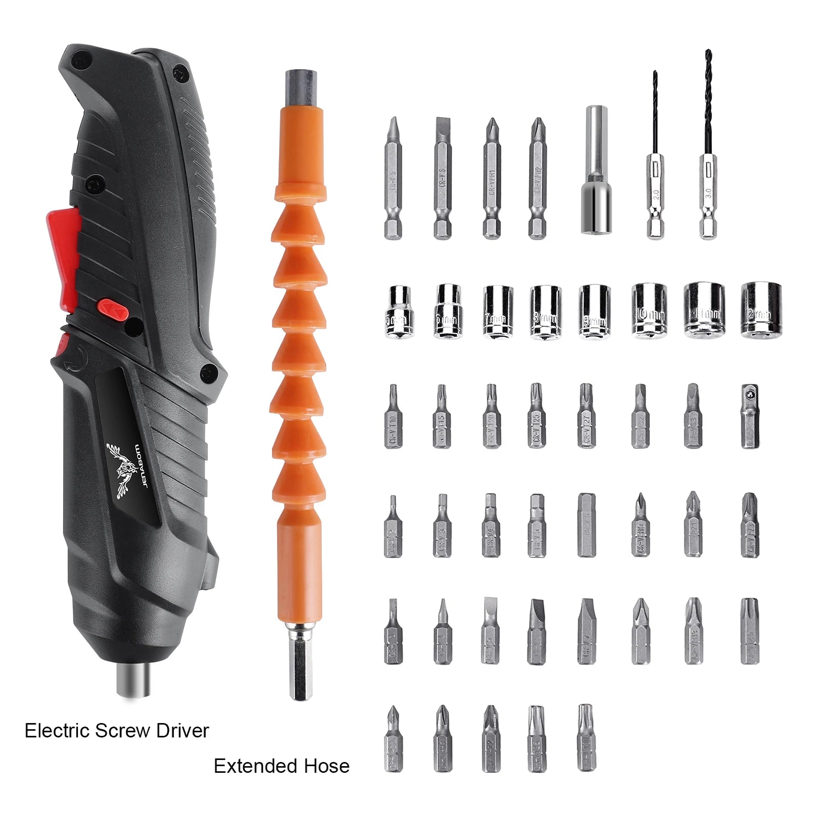 Cordless Screwdriver Set with 1800mAh Lithium Battery - Smarsty