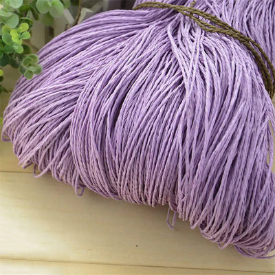 Natural Raffia Straw Yarn for DIY Crafts and Knitting - Smarsty