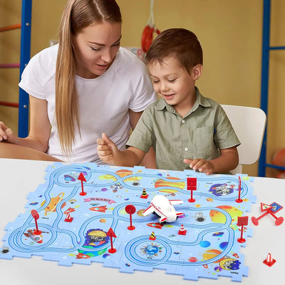 Educational Electric Car Track Set - Smarsty